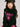 KIDS SWEATSHIRT FLOWERMARDI_BLACK FUCHSIA
