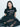 SLIM TSHIRT SWING THE TAIL DDANJI_BLACK PINK