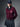 RACCOON BLENDED CARDIGAN V NECK SPADE_BURGUNDY