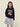 KIDS TSHIRT LONG SLEEVE FLOWERMARDI JARDIN_NAVY IVORY