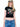 CROPPED TSHIRT FLOWERMARDI BLOSSOM_BLACK CREAM