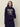 OVERSIZED HOODY FLOWERMARDI_NAVY IVORY