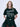 TSHIRT SWING THE TAIL DDANJI FLOWER CHOKER_BLACK IVORY