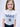 KIDS TSHIRT FLOWERMARDI_IVORY NAVY