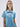 SATIN CROPPED JACKET HALF SLEEVE_SKY