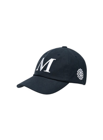 CAP M_NAVY WHITE