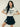 FLARE MINI SKIRT ORIGINALIS 25_NAVY
