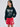 KIDS SWEATSHIRT TRIPLE FLOWER_NAVY WHITE
