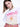 TSHIRT FLOWERMARDI GRADATION_WHITE PINK