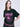 TSHIRT FLOWERMARDI_BLACK FUCHSIA