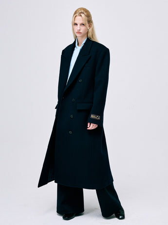 WOOL CLASSIC DOUBLE BREASTED COAT_NAVY