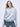 SWEATSHIRT SWING THE TAIL DDANJI FLOWER CHOKER_GREY IVORY