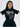 KIDS TSHIRT TRIPLE FLOWER_BLACK PINK