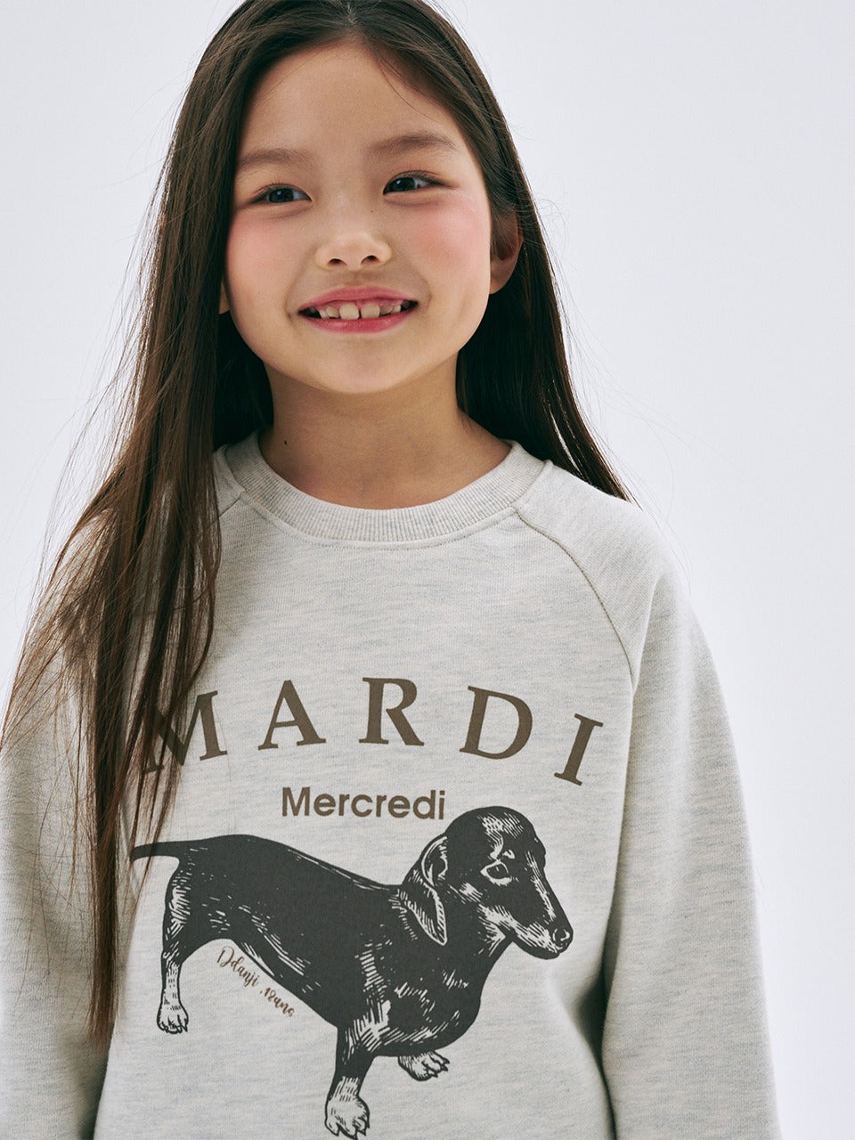 KIDS SWEATSHIRT DDANJI_OATMEAL TAUPE