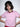SLIM TSHIRT ROSE PATCH_PINK