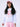 KIDS SWEATSHIRT FLOWERMARDI_HEATHER CORAL