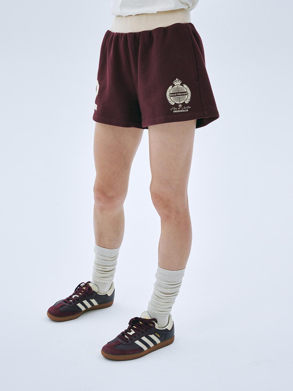 MINI SHORTS ORIGINALIS 25_BURGUNDY