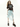 CHIFFON MIDI SKIRT FRILL_MINT