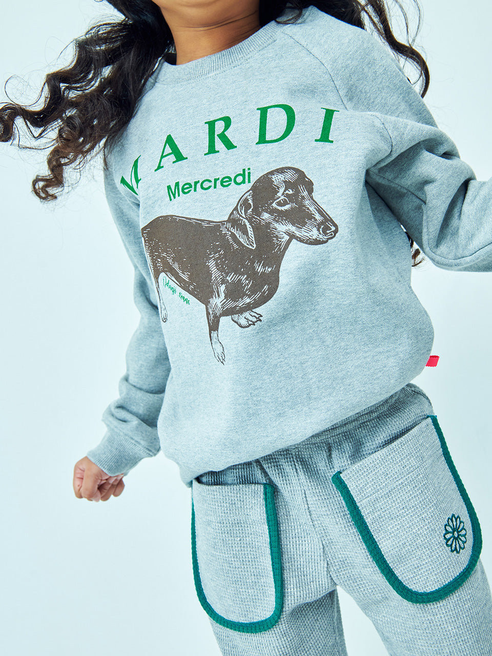 KIDS SWEATSHIRT DDANJI_GREY