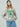 SWEATSHIRT FLOWERMARDI_OATMEAL GREEN