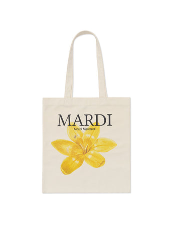 CANVAS BAG LILIES 02_CREAM