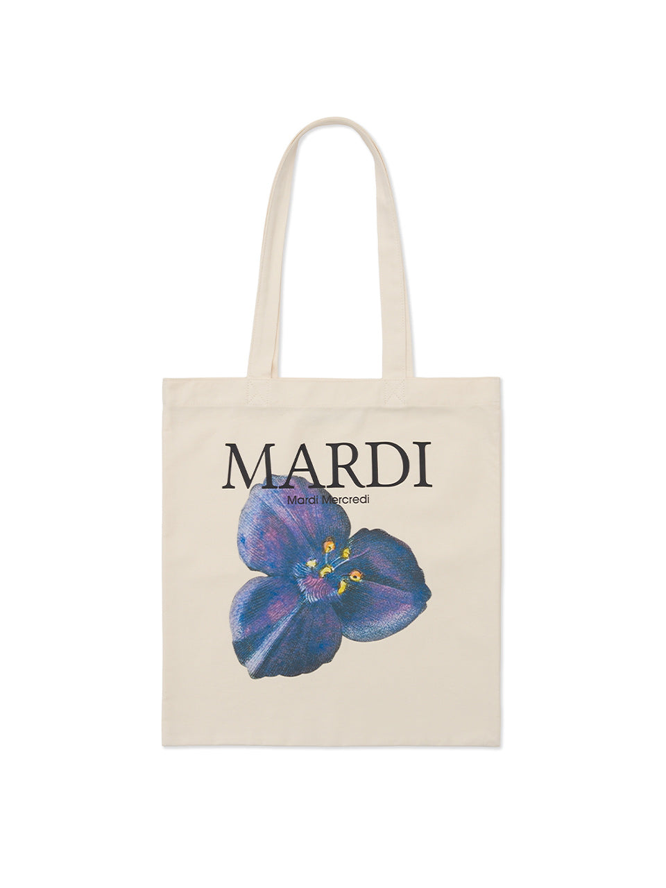 CANVAS BAG LILIES 04_CREAM