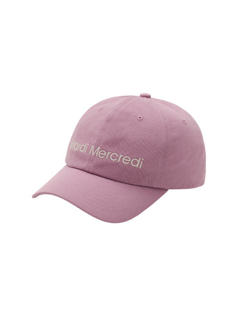 CAP MARDI MERCREDI LOGO_LILAC IVORY