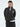 CASHMERE BLEND HALF ZIP UP LA FLEUR_CHARCOAL BEIGE