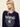 CASHMERE V NECK FLOWERMARDI_NAVY IVORY