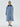 COTTON TRENCH COAT FLORAL EMBROIDERY_SKY