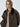 COTTON WORK JACKET FLORAL EMBROIDERY_BROWN