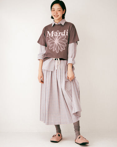 COTTON_PLEATED_MAXI_SKIRT_CHEC