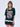 MESH JERSEY TOP HALF SLEEVE BLOSSOM_NAVY
