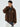 OVERSIZED FLEECE JACKET LA FLEUR_BROWN BEIGE