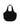 SHEER COTTON BAG FRILL_BLACK