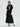 SHEER COTTON PLEATED SKIRT_BLACK