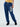 SLIM JOGGER PANTS M.R.D. LOGO_VINTAGEBLUE IVORY