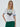 SLIM RINGER TSHIRT DDANJI_WHITE GREEN