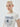SLIM FIT TOP EYELET FLOWERMARDI_IVORY NAVY