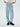 SLIM JOGGER PANTS FLOWER LOGO_BLUE WHITE