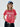 SLIM TSHIRT FLOWERMARDI CRACKED PIGMENT WASHING_RED WHITE