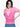SLUB COTTON RELAXED TSHIRT FLOWERMARDI_PINK WHITE