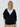 SWEATSHIRT DEEP V NECK_BLACK