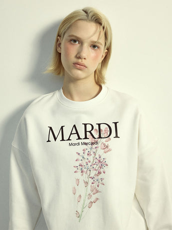 SWEATSHIRT LILIES 01_WHITE