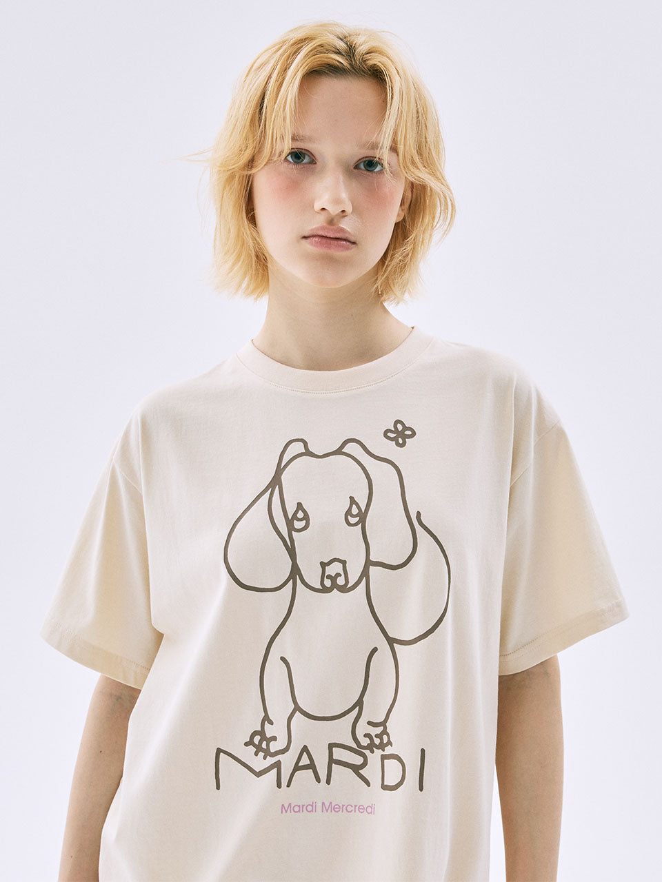 TSHIRT DDANJI CH.02_BUTTER TAUPE