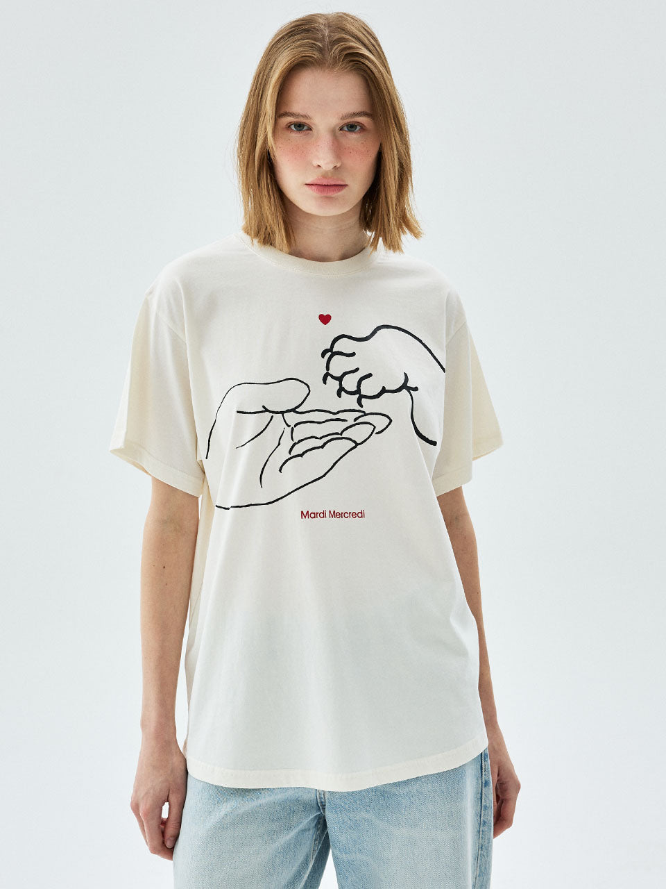 TSHIRT DRAWING CH DDANJI PAW TO HAND_CREAM