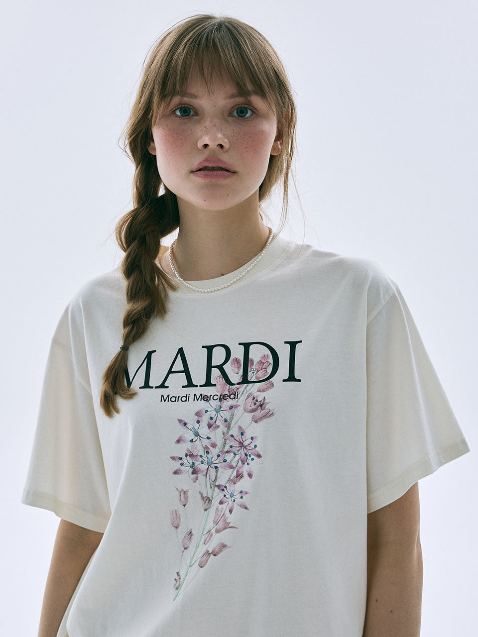 【専用出品】Mardi Mercredi Tシャツ TSHIRT DDANJI_GREY WHITE – Mardi Mercredi Global
