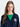 WOOL BLEND V NECK LAYERED FLOWER_NAVY CREAM