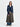 WOOL PLEATED MIDI SKIRT GLEN CHECK DRAWSTRING_BROWN