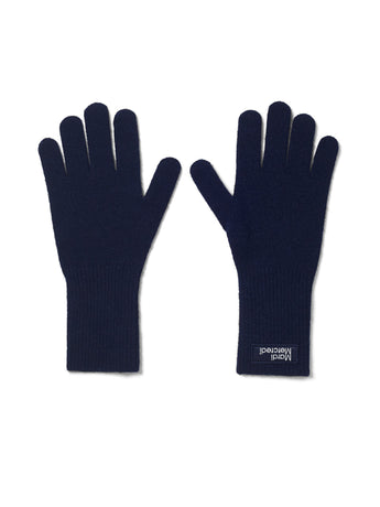 WOOL GLOVE SQUARE LOGO_NAVY